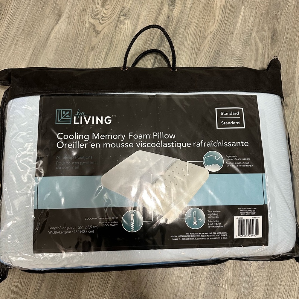 Brand new memory foam pillow